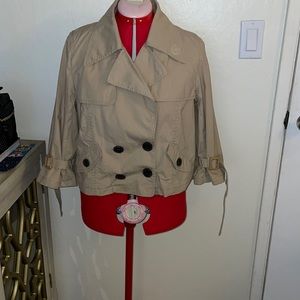 VS Pink Khaki 🧥 Jacket short trench style